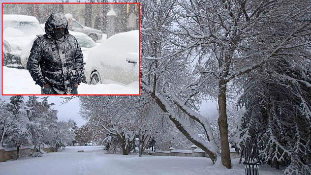 Elazığ'da kar yağışı alarmı! 3 gün sürecek
