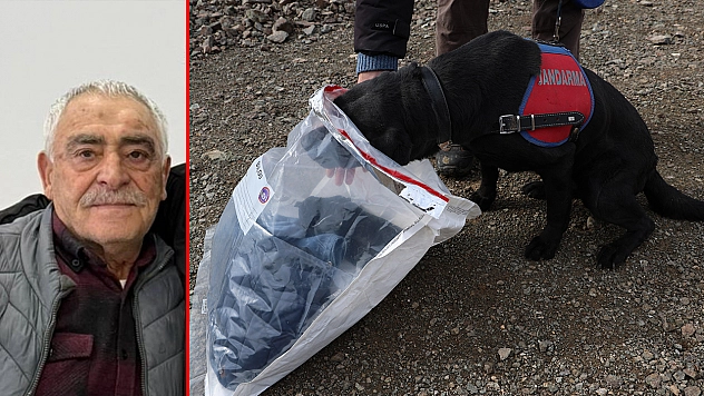 Elazığ'da kayıp yaşlı adam için iz takip köpeği 'Salkım' devrede