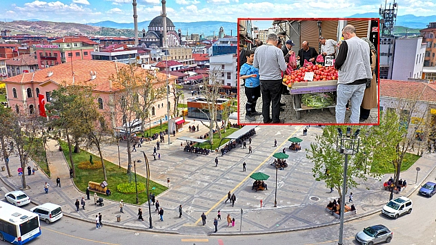 Elazığ'da kilonun 35 lira olduğunu gören poşet poşet aldı