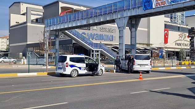 Elazığ'da kontrolden çıkan otomobil korkuluklara çarptı: 2 yaralı