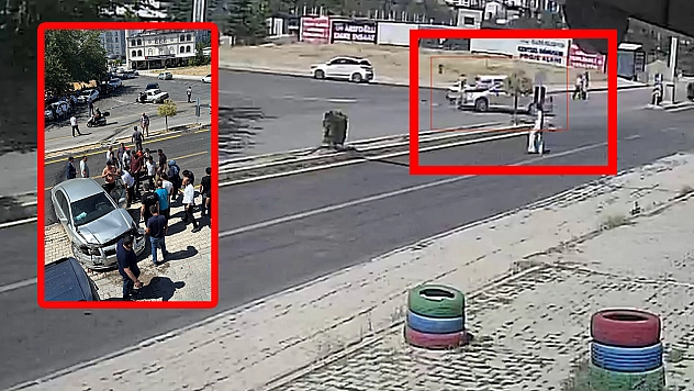 Elazığ'da korku dolu anlar: Son anda kurtuldu