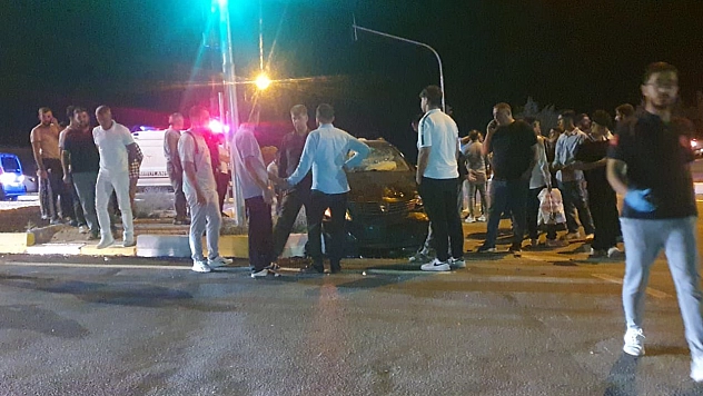 Elazığ'da korkutan kaza