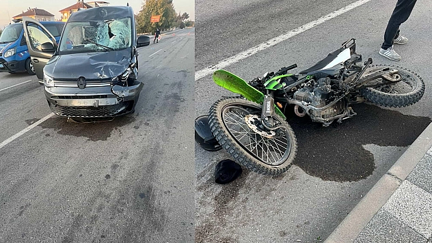 Elazığ'da korkutan kaza