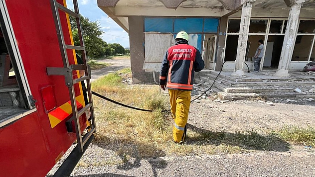 Elazığ'da korkutan yangın
