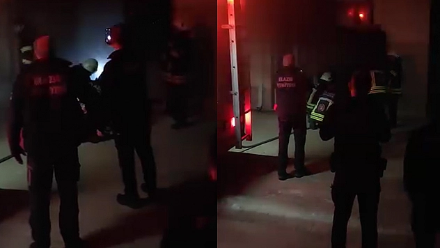 Elazığ'da korkutan yangın!