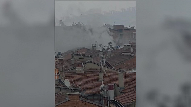 Elazığ'da korkutan yangın