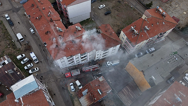 Elazığ'da korkutan yangın