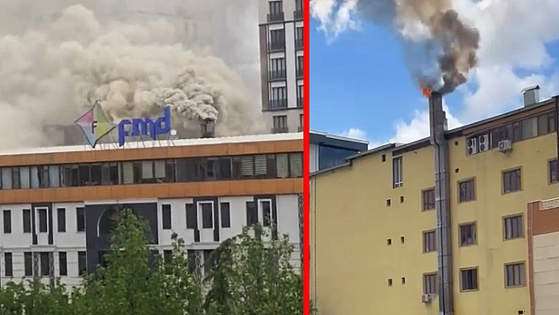 Elazığ'da korkutan yangın