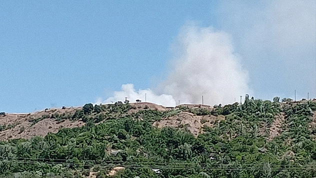 Elazığ'da korkutan yangın!