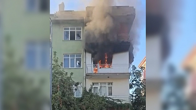 Elazığ'da korkutan yangın