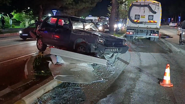 Elazığ'da korkutan zincirleme kaza!