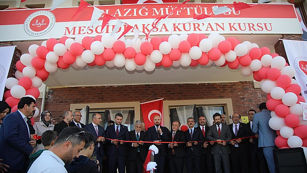 Elazığ'da Mescid-i Aksa Kur'an kursu açıldı