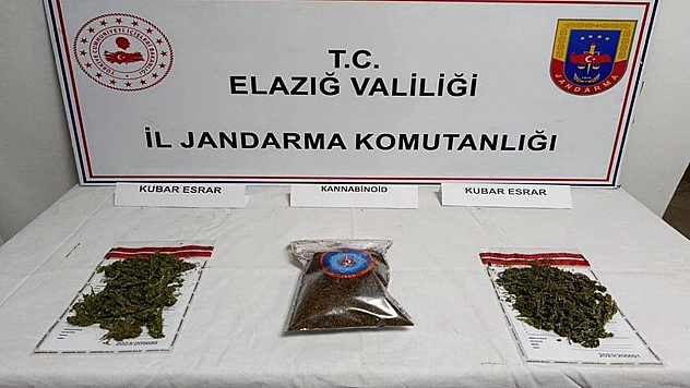 Elazığ'da narkotik operasyonu: 3 şüpheli tutuklandı