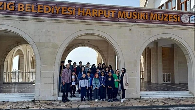Elazığ'da Öğrencilerden Müze Ziyareti