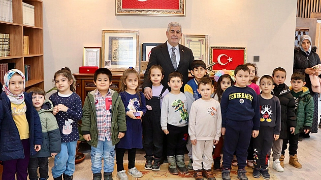 Elazığ'da öğrencilerinden Filistin'e anlamlı destek