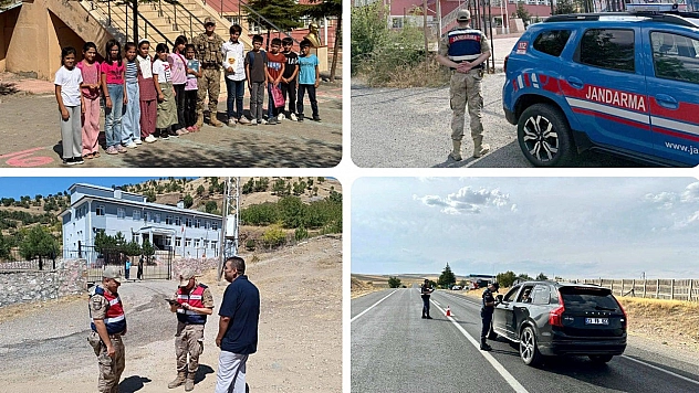 Elazığ'da okul önü denetimi