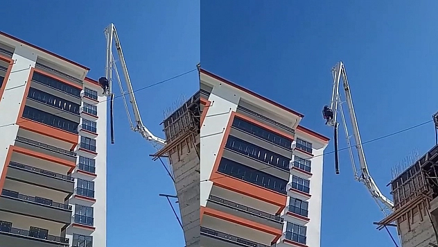 Elazığ'da ölüme meydan okudu