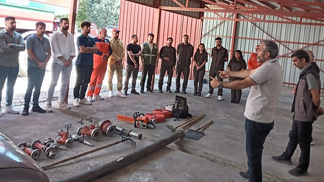 Elazığ'da Orman muhafaza ekiplerine eğitim verildi
