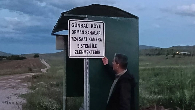Elazığ'da örnek hizmet: Muhtardan orman yangınlarına karşı teknolojik önlem