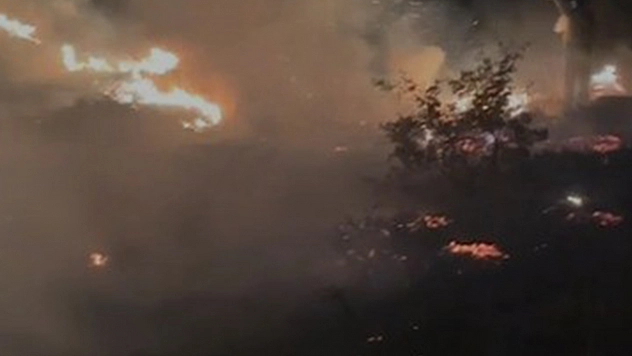 Elazığ'da otluk alanlarda yangın çıktı