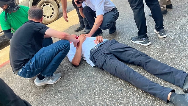 Elazığ'da otomobil yaya çarptı! 1 ağır yaralı