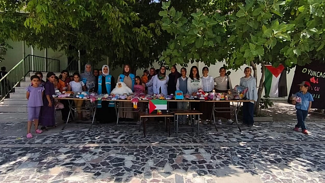Elazığ'da 'Oyuncağımın Geliri Gazze'ye'