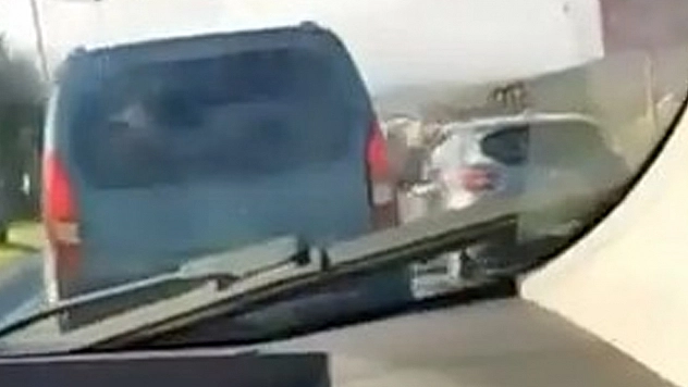 Elazığ'da pes dedirten görüntü: hem kendinin hem başkalarının hayatını hiçe saydı