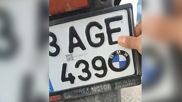Elazığ'da plakayı kalemle değiştiren sürücüye ceza