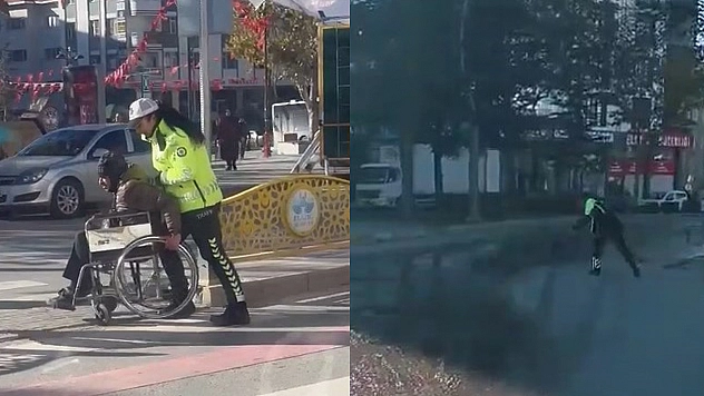 Elazığ'da Polisler Örnek Davranışları İle Gönülleri Fethetti