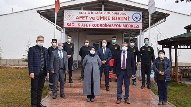 Elazığ'da Sağlık Afet Koordinasyon Merkezi hizmete girdi