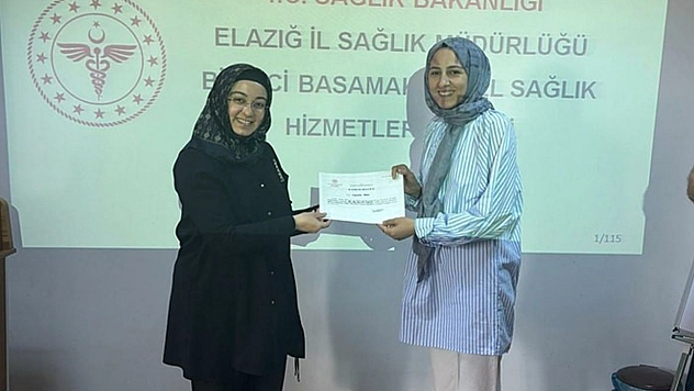 Elazığ'da sağlık çalışanlarına eğitim verildi
