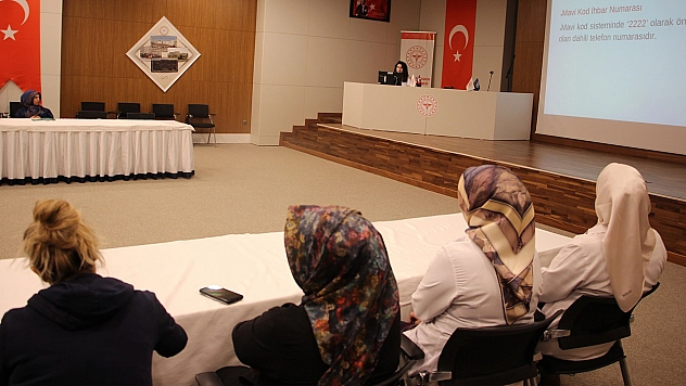 Elazığ'da sağlık çalışanlarına mavi kod eğitimi