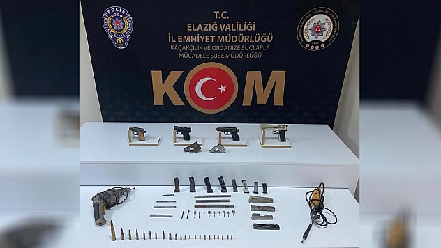 Elazığ'da Silah Ticareti Operasyonu