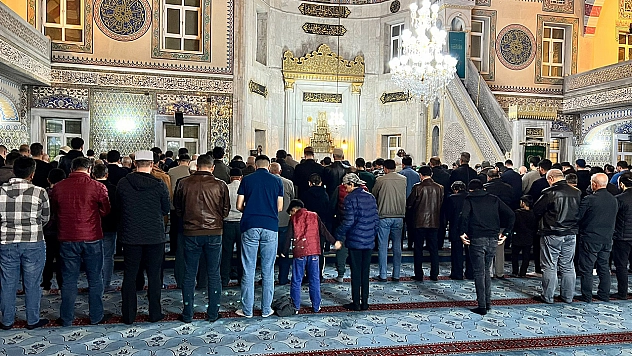 Elazığ'da Son Teravih Namazı Kılındı