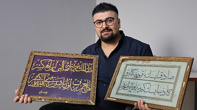 Elazığ'da tarihe ışık tutan levhada kadın sanatçı izi
