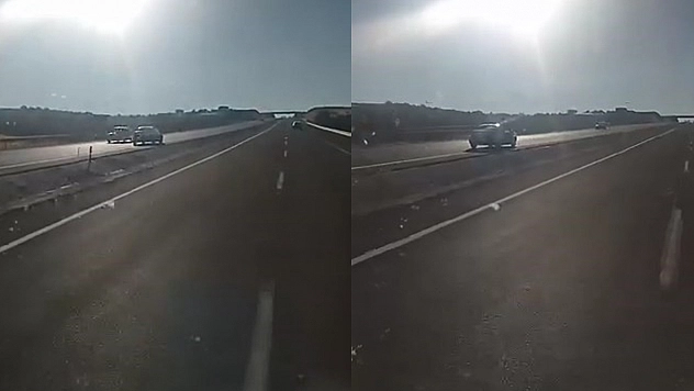 Elazığ'da trafiği tehlikeye attı!