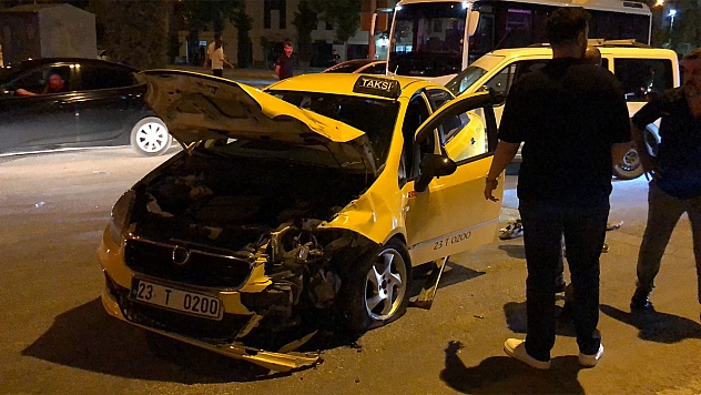 Elazığ'da trafik kazası: 1 Yaralı