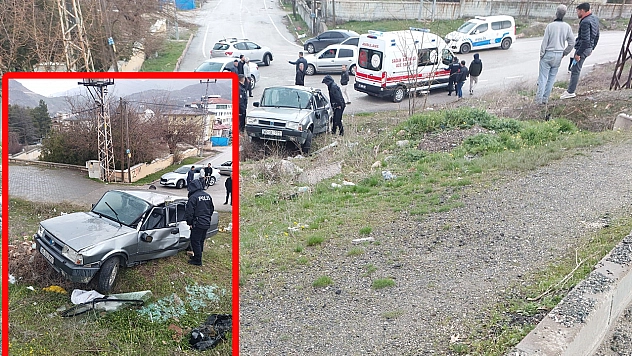 Elazığ'da trafik kazası: 1 yaralı
