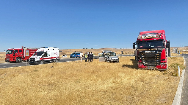 Elazığ'da trafik kazası: 2 yaralı
