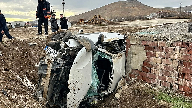 Elazığ'da trafik kazası: 2 yaralı