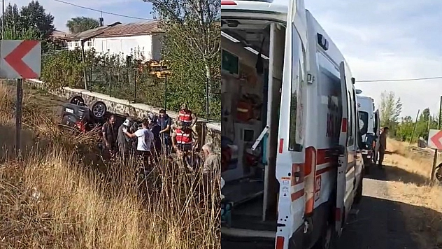 Elazığ'da trafik kazası: 2 yaralı