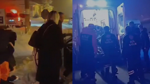 Elazığ'da trafik kazası: Araçta sıkışan vatandaş kurtarıldı