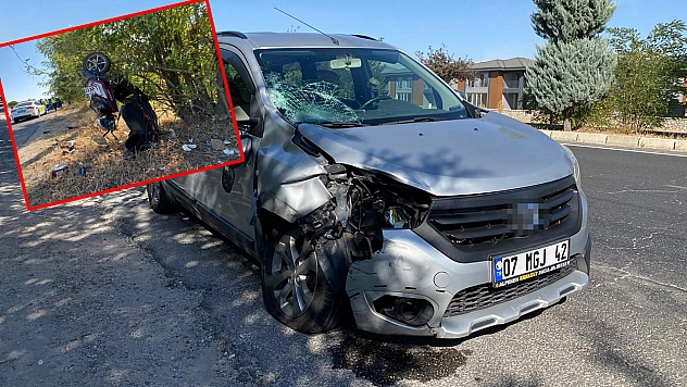 Elazığ'da trafik kazası: Motosiklet sürücüsü yaşamını yitirdi