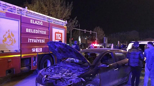 Elazığ'da Trafik Kazası!