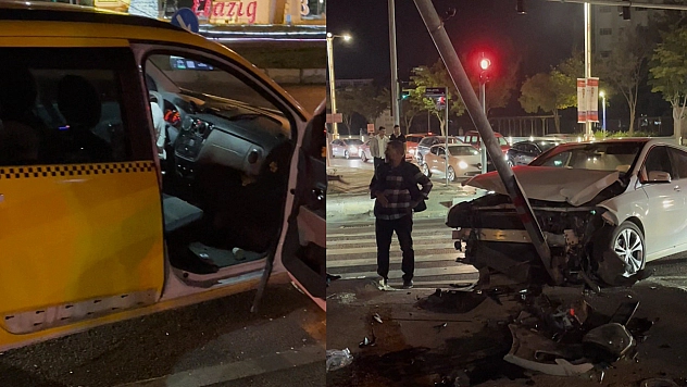 Elazığ'da trafik kazası!
