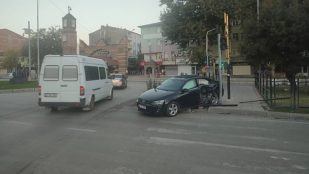 Elazığ'da trafik kazası!