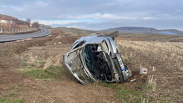 Elazığ'da trafik kazası!