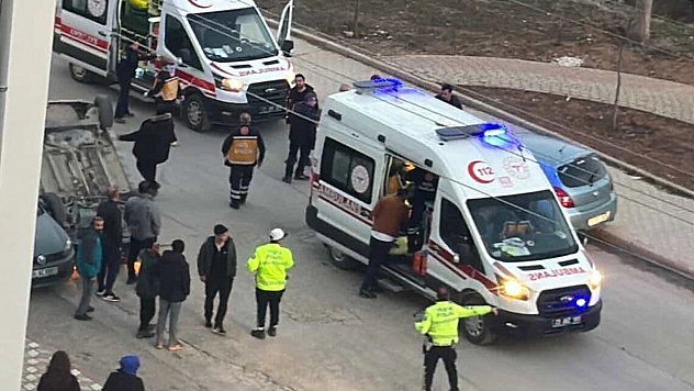 Elazığ'da trafik kazası!