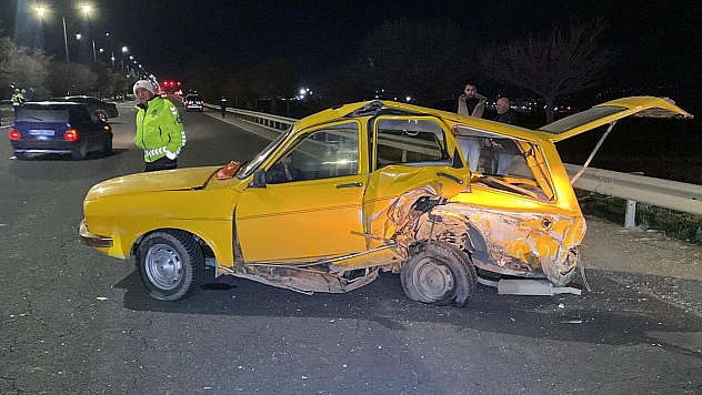 Elazığ'da trafik kazası!
