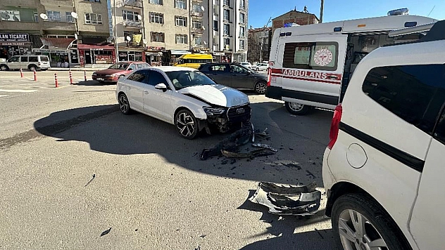 Elazığ'da trafik kazası!